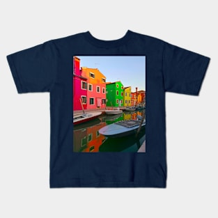 The Unforgettable Magical Colors Of Burano Kids T-Shirt